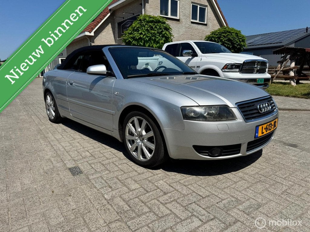 Audi A4 Cabriolet 3.0 V6 Exclusive, Auto's, Audi, Bedrijf, Te koop, A4, ABS, Airbags, Airconditioning, Alarm, Automatische klimaatregeling