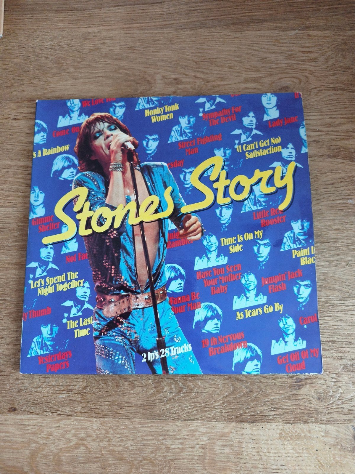 The Rolling Stones - Stones Story Dubbel-LP, Cd's en Dvd's, Rock, Gebruikt, Ophalen of Verzenden, Dubbel-LP