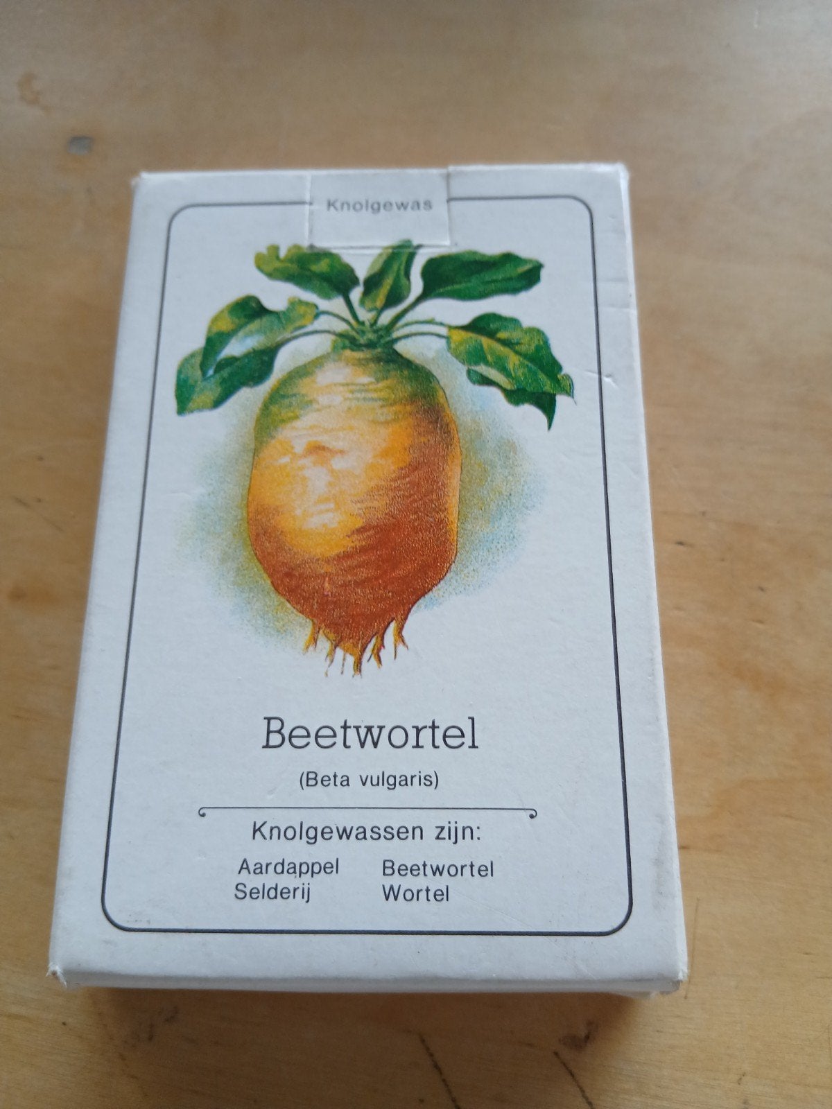 Vintage Kwartetspel: Knolgewassen & Besvruchten, Verzenden
