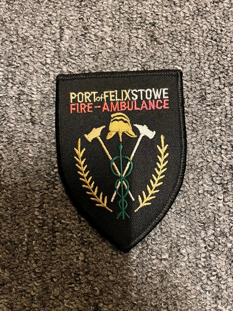 Port of Felixstowe (brandweer/ambulance) patch, Ophalen of Verzenden, Nieuw, Overige onderwerpen