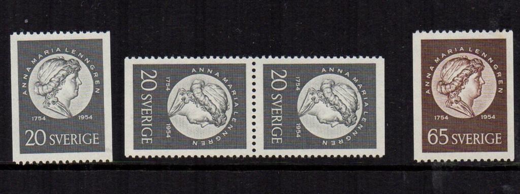 Zweden 1954, Ophalen of Verzenden, Zweden, Postfris