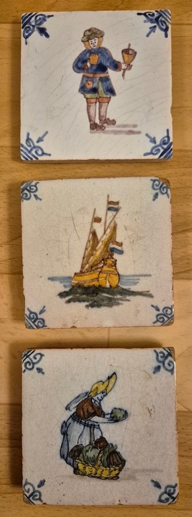 3 stuks tegels, Altena Workum., Ophalen of Verzenden