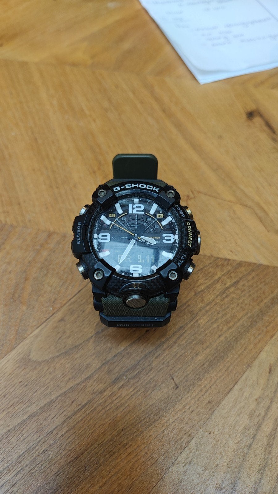 Casio G-Shock Mudmaster Master of G
MUDMASTER
GG-B100X-1A3 H, Casio, Kunststof, Kunststof, Ophalen of Verzenden