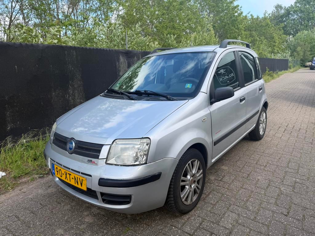Fiat Panda 1.2 44KW 60PK 2007 Grijs, Voorwielaandrijving, Origineel Nederlands, Bedrijf, Handgeschakeld