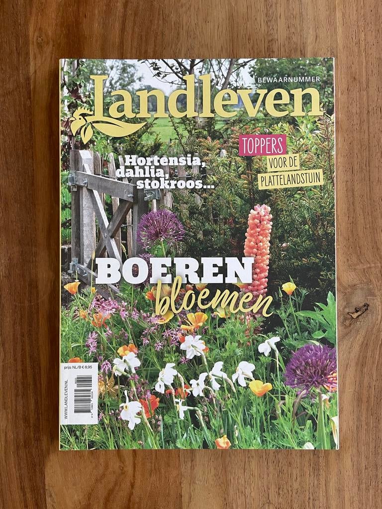 NIEUW! Landleven Bewaarnummer 'Boerenbloemen' - Tuininspirat, Boeken, Ophalen of Verzenden, Nieuw, Tuinieren en Tuinplanten