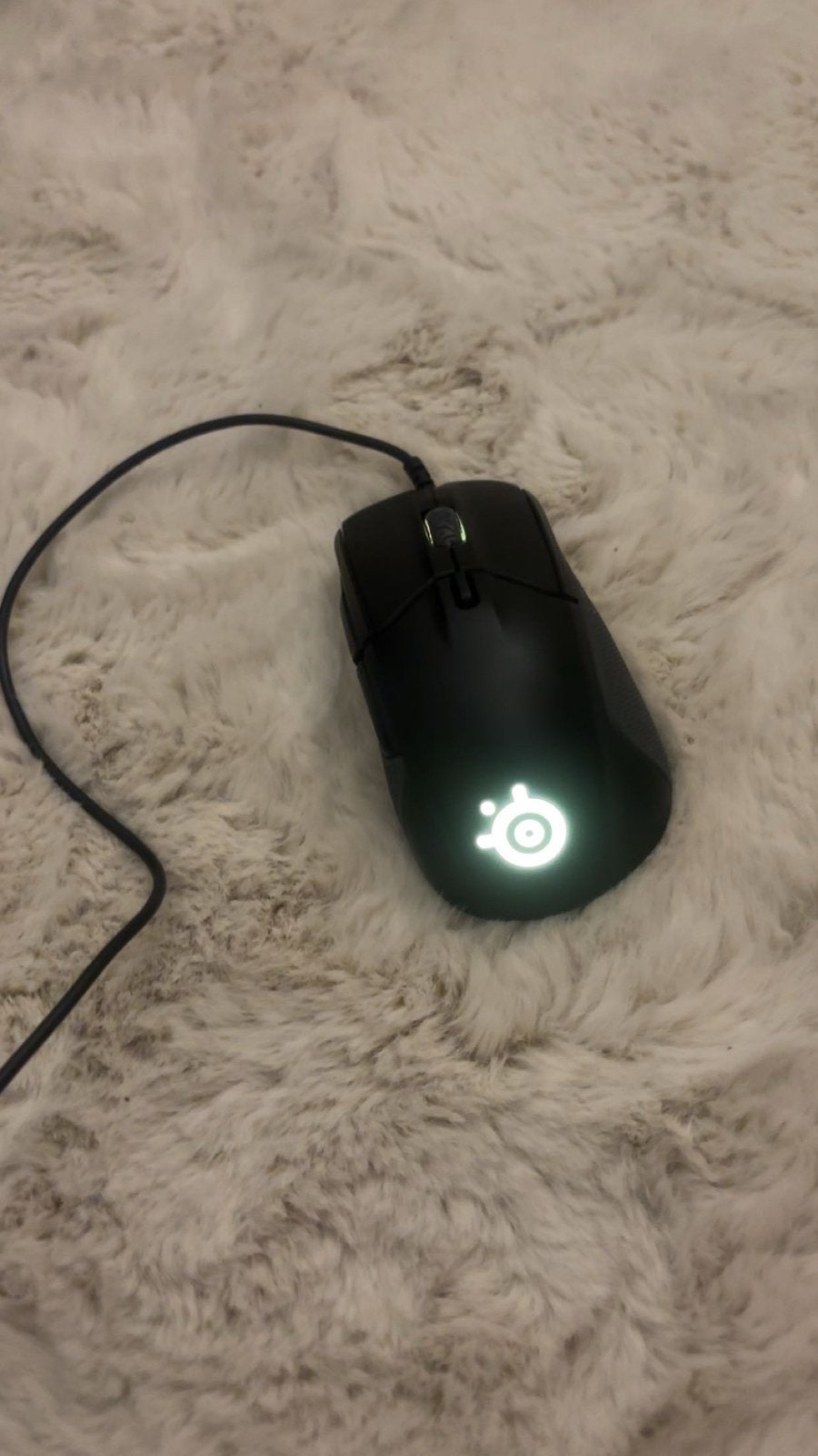 steelseries rival 310 gaming muis, Computers en Software, Ophalen of Verzenden, Zo goed als nieuw, Gaming muis