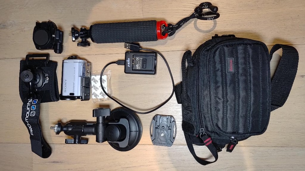 SONY ACTIONCAMERA as200v, Ophalen of Verzenden, Gebruikt, Sony