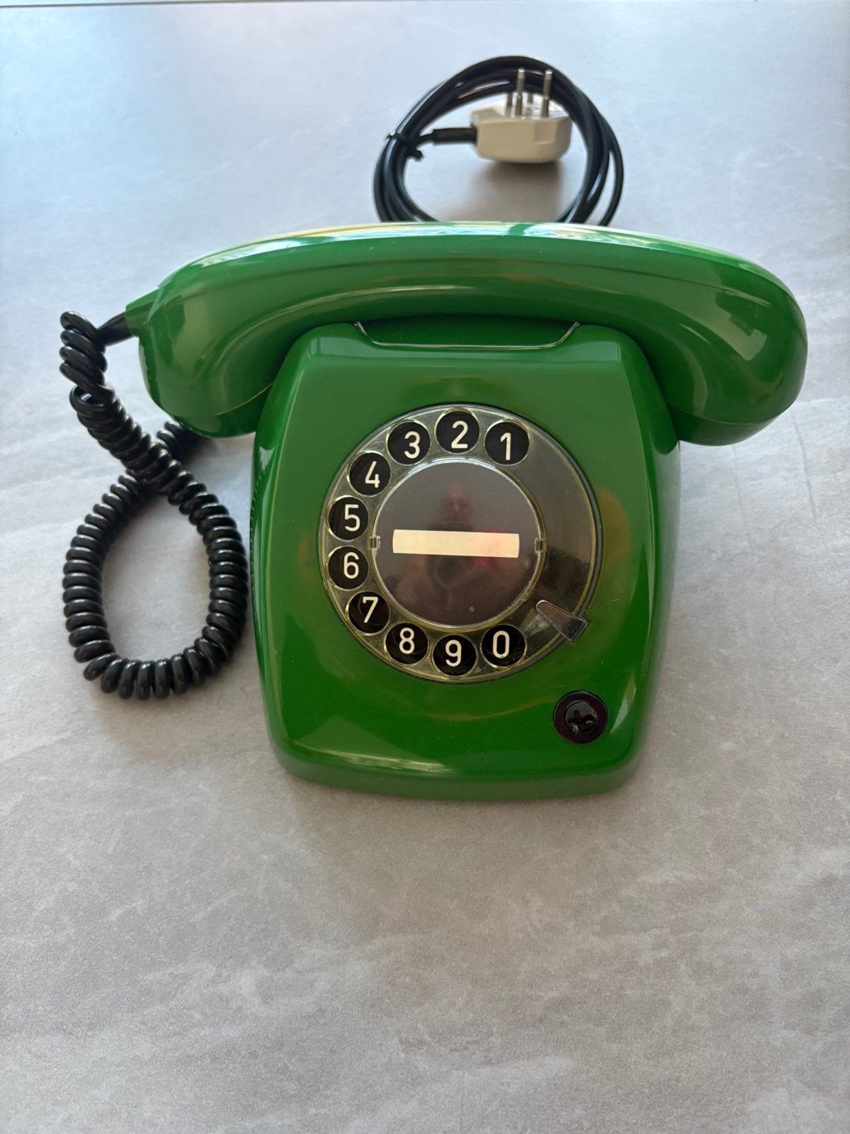 PTT T65 de Luxe Smaragd – draaischijftelefoon – 12/1976, Telecommunicatie, Vaste telefoons | Niet Draadloos, Ophalen of Verzenden