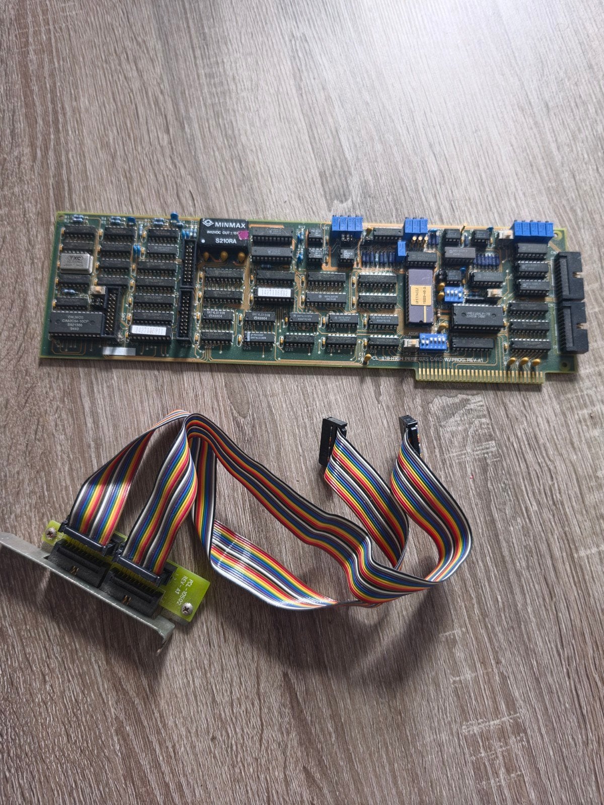 Advantech PCL-718 ISA Data Acquisitie Kaart + Kabel, Ophalen of Verzenden, Niet werkend