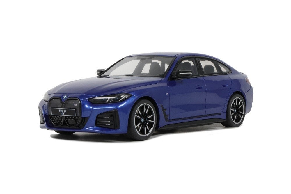 Otto Mobile 1:18 BMW I4 M50 2021 blauw OT453 - NIEUW in OVP, OttOMobile, Auto, OttOMobile, Nieuw