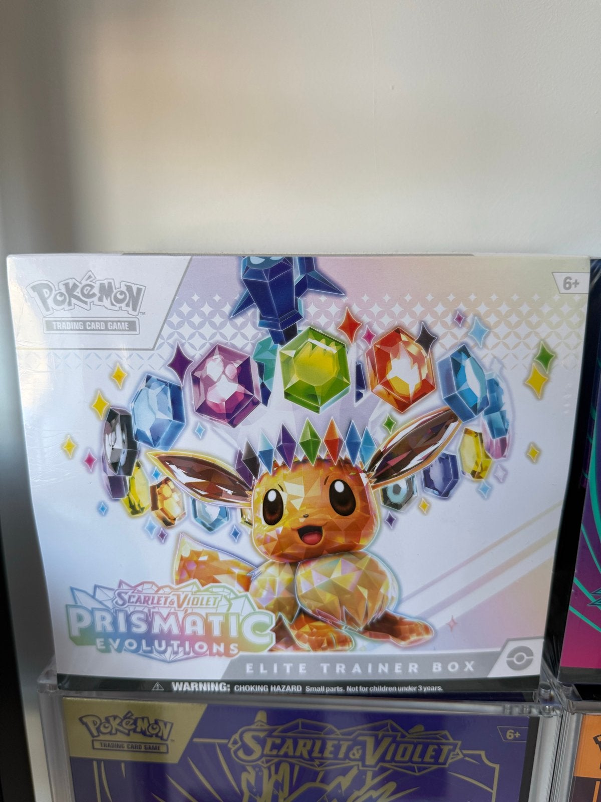Pokémon Scarlet & Violet Prismatic Evolutions Elite Trainer, Ophalen of Verzenden, Nieuw, Overige typen