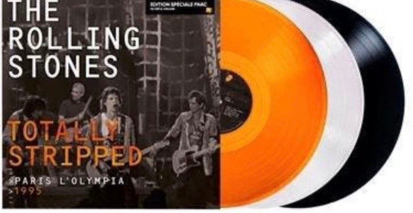 The Rolling Stones - Totally Stripped Paris L'Olympia 1995, Geseald, Ophalen of Verzenden, Classic Rock, 12 inch