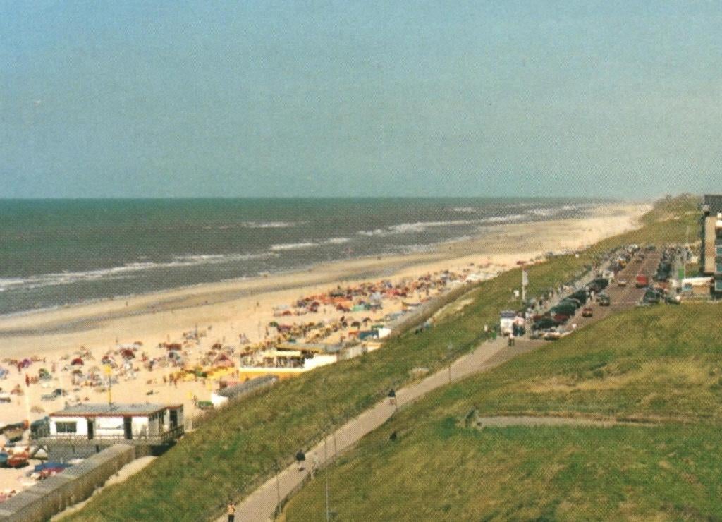 991444 Egmond aan Zee 80+ NH _Gelopen met mooie zegel kunst, Ophalen of Verzenden, 1980 tot heden, Gelopen, Noord-Brabant