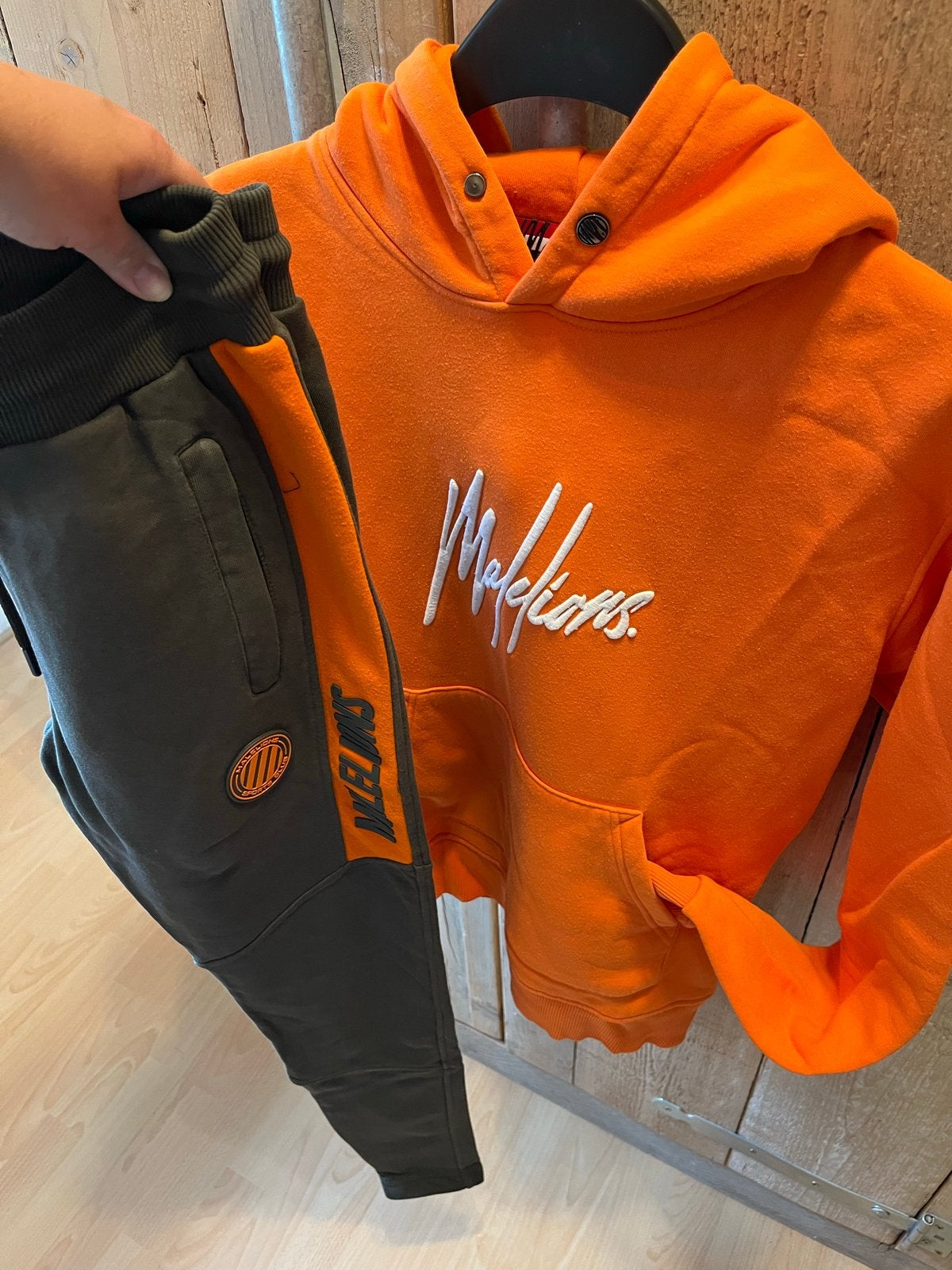 Malelions sportpak - hoodie (S) & broek (XS), Ophalen of Verzenden, Zo goed als nieuw