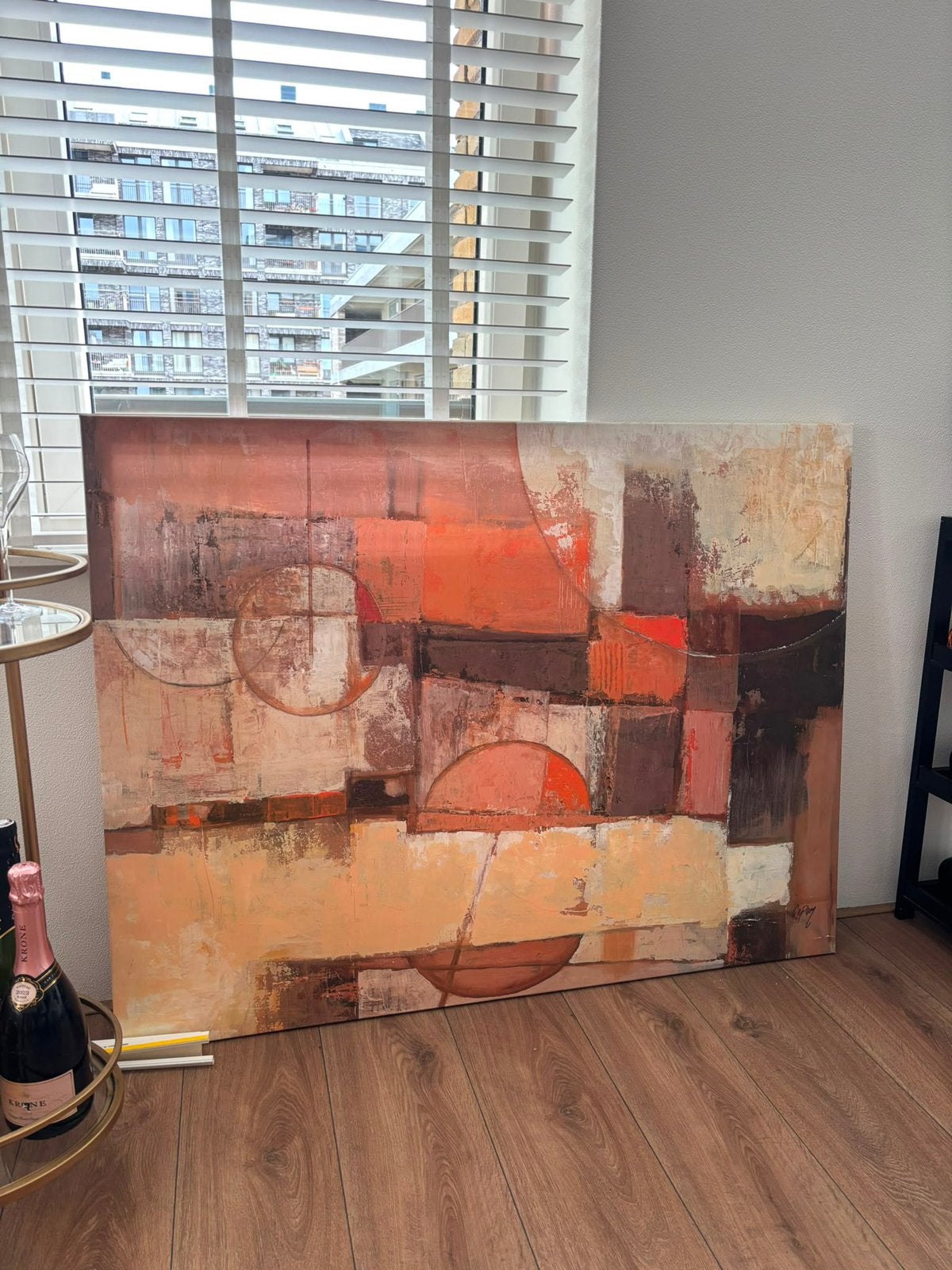 Schilderij, Antiek en Kunst, Kunst | Schilderijen | Abstract, Ophalen