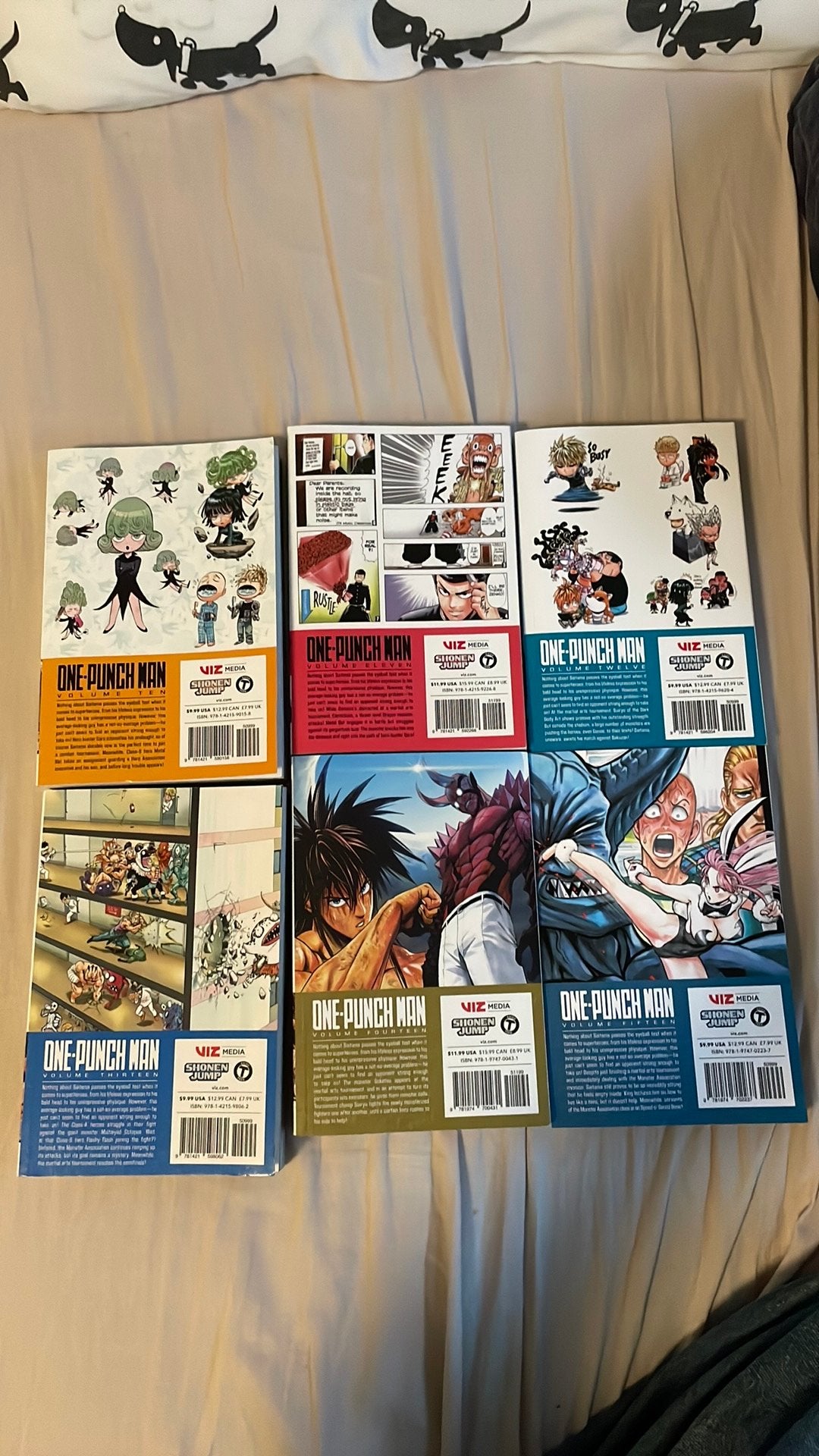 One punch man manga’s 10 t/m 15, Boeken, Strips | Comics, Meerdere comics, Ophalen of Verzenden, Zo goed als nieuw, Japan (Manga)