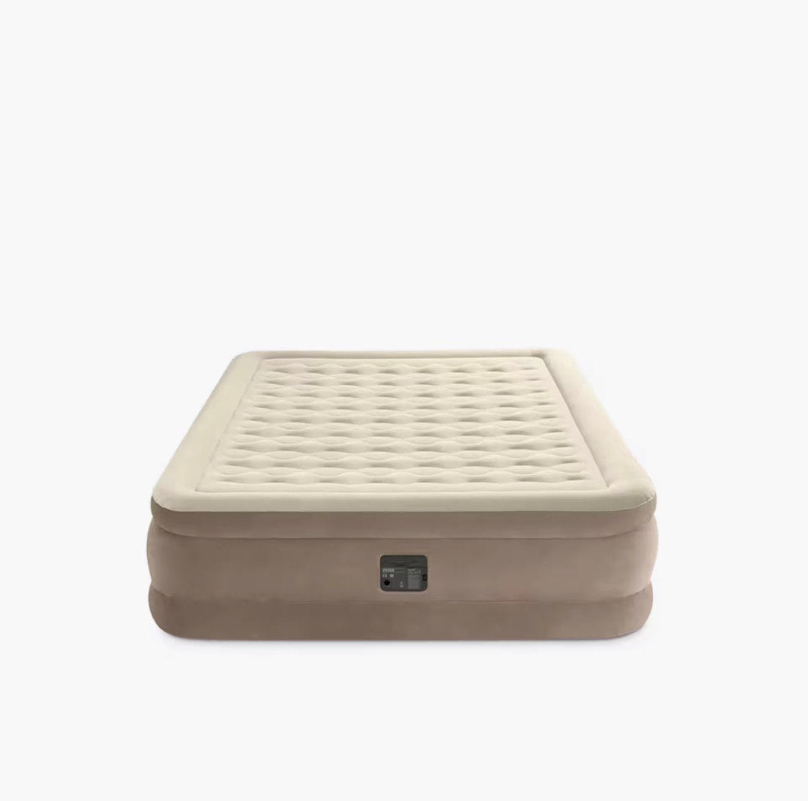 Intex Ultra Plush tweepersoons luchtbed (46 cm), Caravans en Kamperen, Ophalen, Ingebouwde pomp, Zo goed als nieuw, 2-persoons