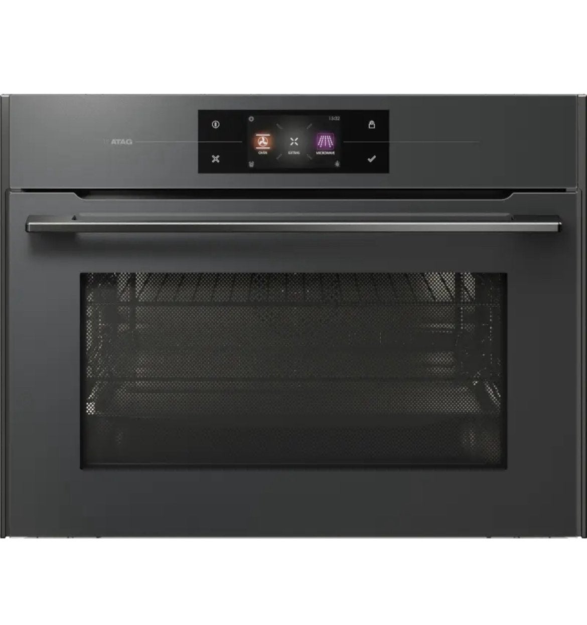 NIEUW IN DOOS: ATAG Magna Combi-Oven (Pearl Grey) – CX4685M, Ophalen of Verzenden, Zo goed als nieuw, Overige instrumenten