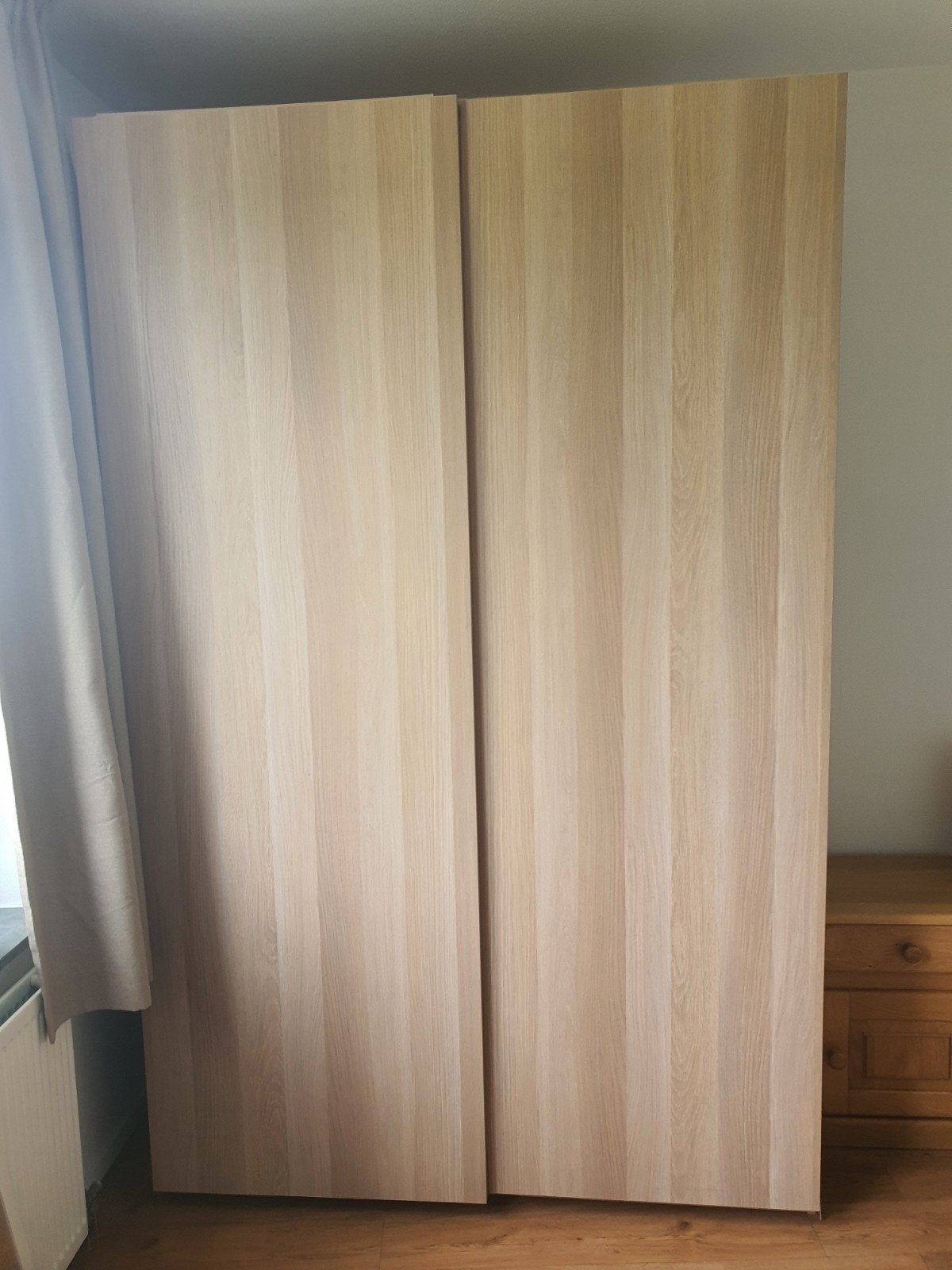 Keurige Ikea dubbele hang/legkast, Gebruikt, 100 tot 150 cm, Tijdloos, 150 tot 200 cm