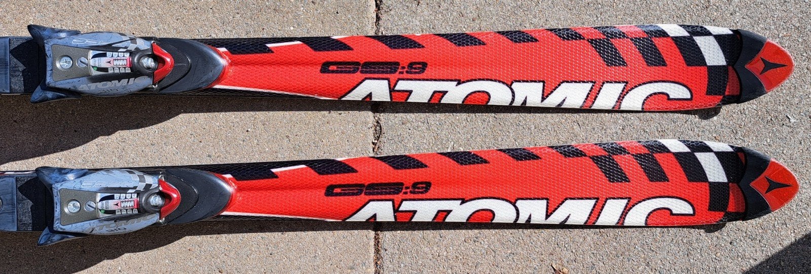 Atomic GS 9 Beta Race ski's 160 cm incl. bindingen, Sport en Fitness, Ophalen, 160 tot 180 cm, Gebruikt, Carve