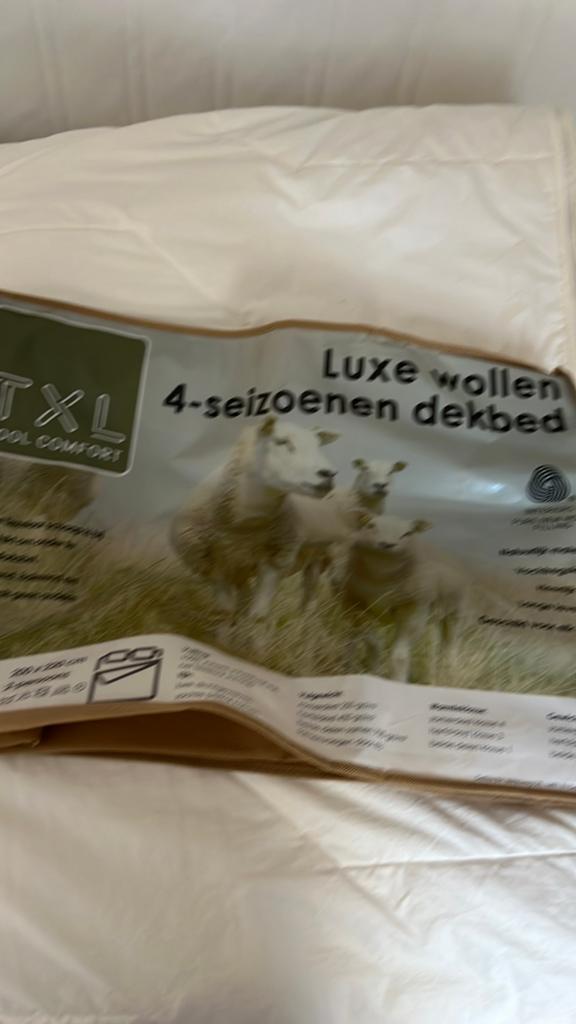 Luxe texeler dekbed., Overige kleuren, Tweepersoons, Ophalen of Verzenden, Deken of Dekbed