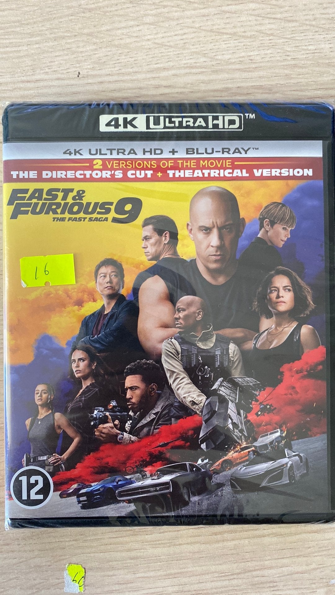 Fast & furious 9 4K uhd blu ray NL versie NIEUW, Cd's en Dvd's, Blu-ray, Ophalen of Verzenden, Nieuw in verpakking, Actie