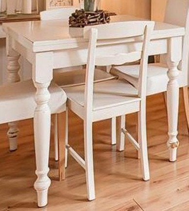 Witte openklapbare eettafel 90x90 tot 180x90, Huis en Inrichting, Tafels | Eettafels, Ophalen, Gebruikt, 100 tot 150 cm, 50 tot 100 cm