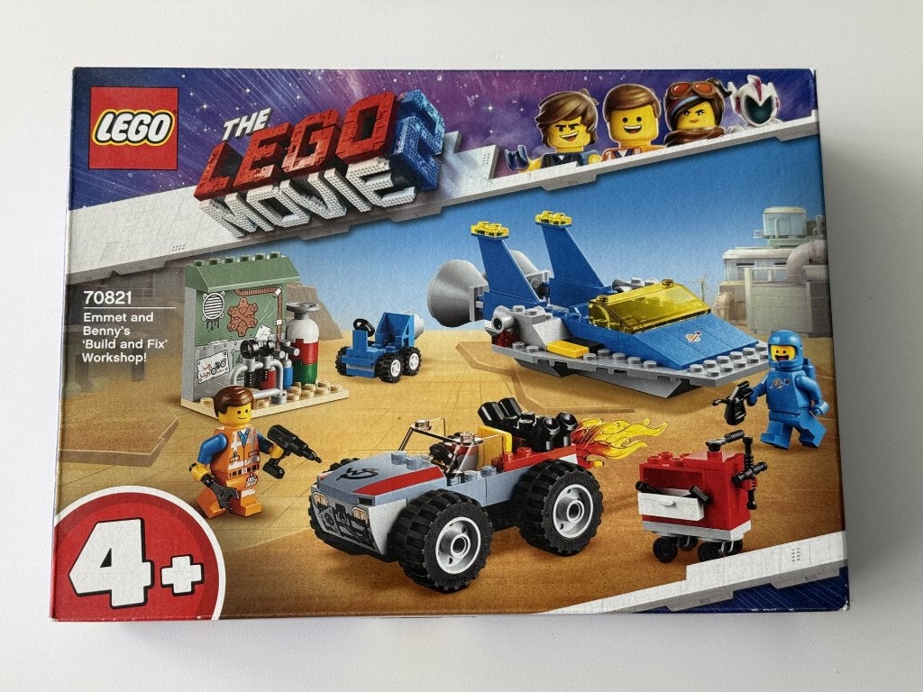 LEGO 70821 Emmet en Benny's 'Build and Fix' Workshop, Kinderen en Baby's, Overige thema's, Lego, Nieuw, Ophalen of Verzenden
