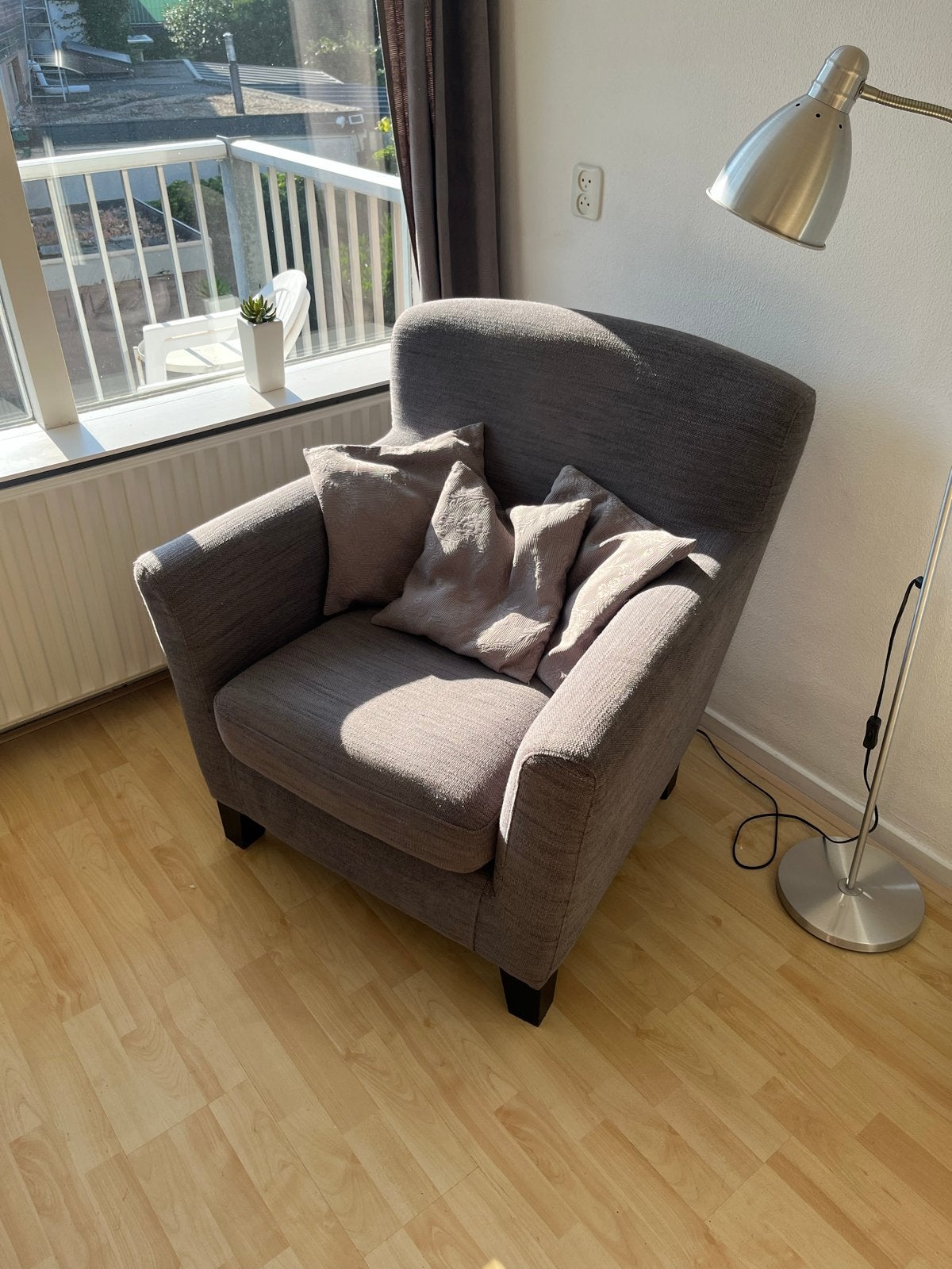 Stoel, Huis en Inrichting, Fauteuils, Zo goed als nieuw, Stof, 75 tot 100 cm, Ophalen