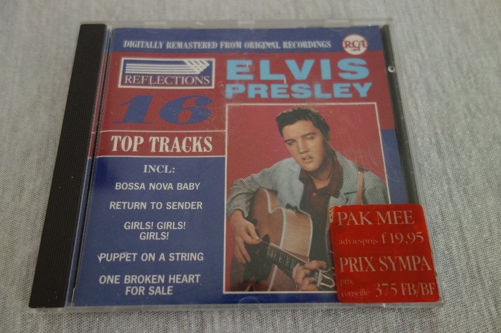 CD Elvis Presley 16 top tracks, Ophalen of Verzenden