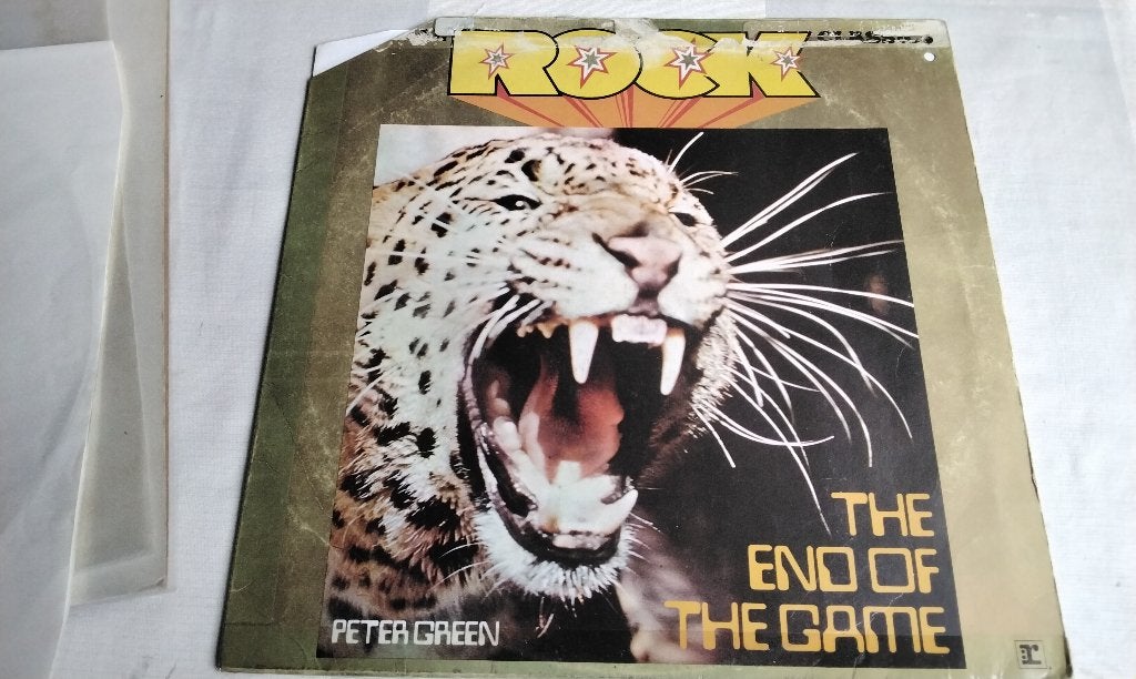 LP Peter Green The End of the Game Vinyl 1974, Cd's en Dvd's, Ophalen of Verzenden, Gebruikt, 12 inch