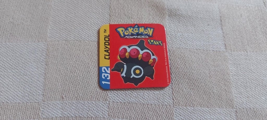 magneet speelgoed pokemon panini staks Claydoll, Ophalen of Verzenden, Nieuw, Overige merken