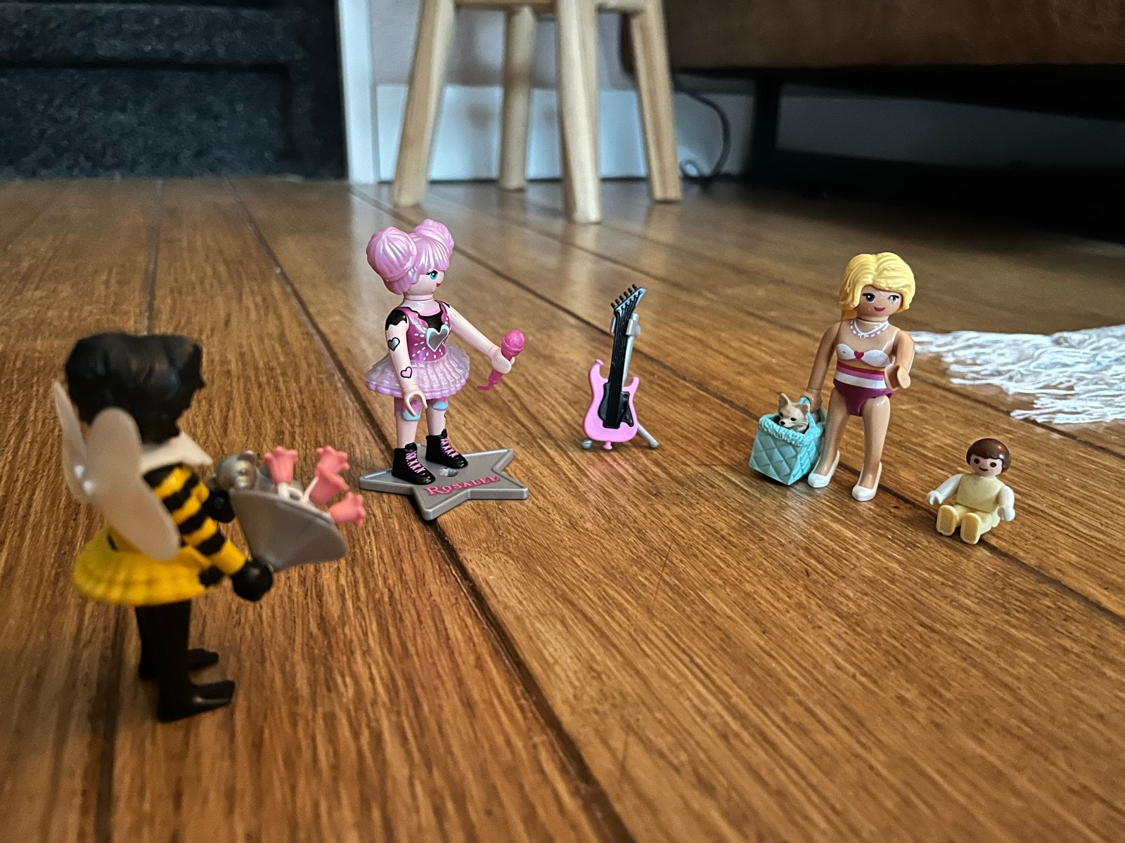 Playmobil poppen set met accessoires, Ophalen of Verzenden, Gebruikt, Overige typen