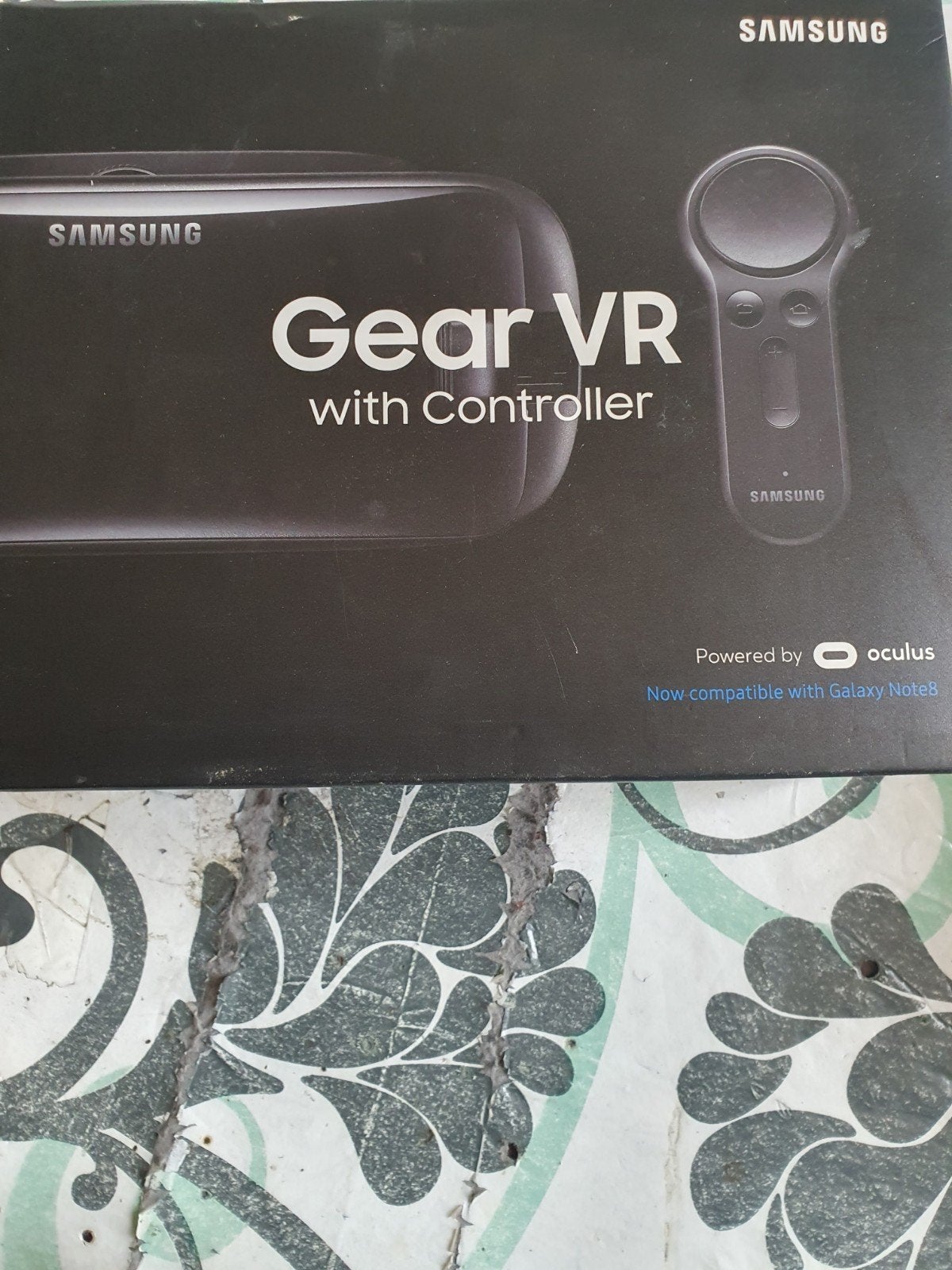 Samsung Gear VR met Controller - Interactieve VR Ervaring, Ophalen of Verzenden, Zo goed als nieuw, VR-bril, Telefoon