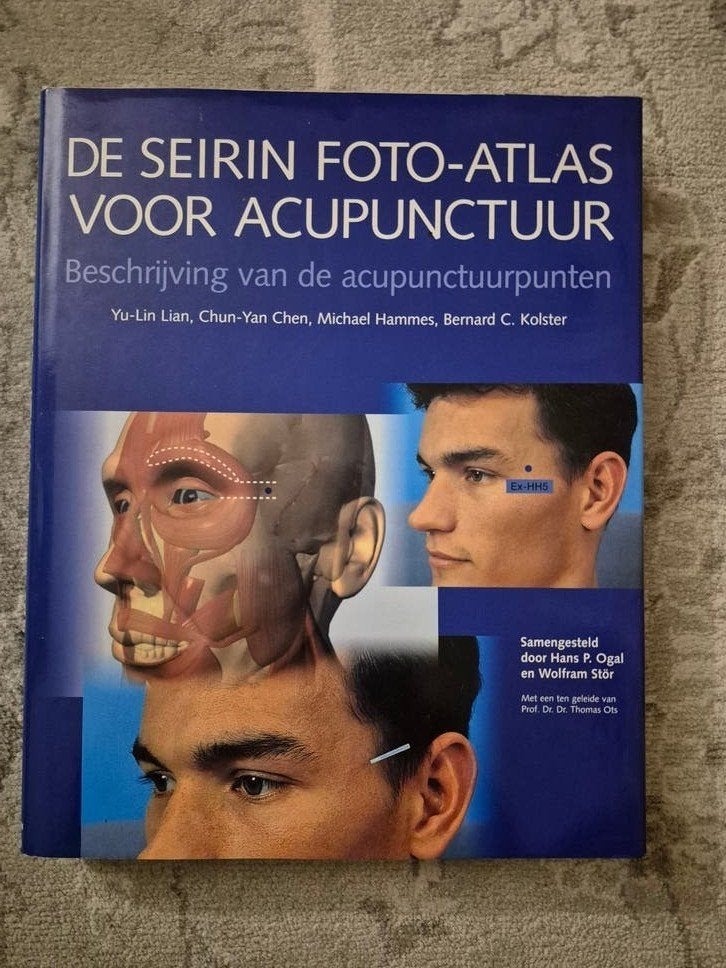 De Seirin Foto-Atlas voor Acupunctuur, Ophalen of Verzenden, Zo goed als nieuw, Kruiden en Alternatief, Hans P. Ogal, Wolfram Stör, Yu-Lin Lian
