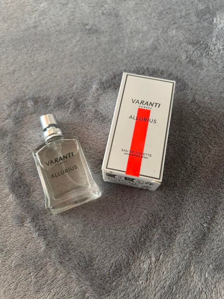 Luxe parfum zilver, Ophalen of Verzenden, Zo goed als nieuw, Parfumfles