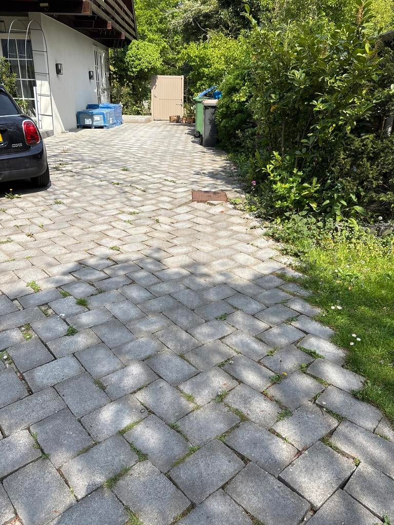 Gratis: Gebruikte betonnen klinkers voor oprit of terras, Ophalen, Gebruikt, Klinkers, 10 m² of meer
