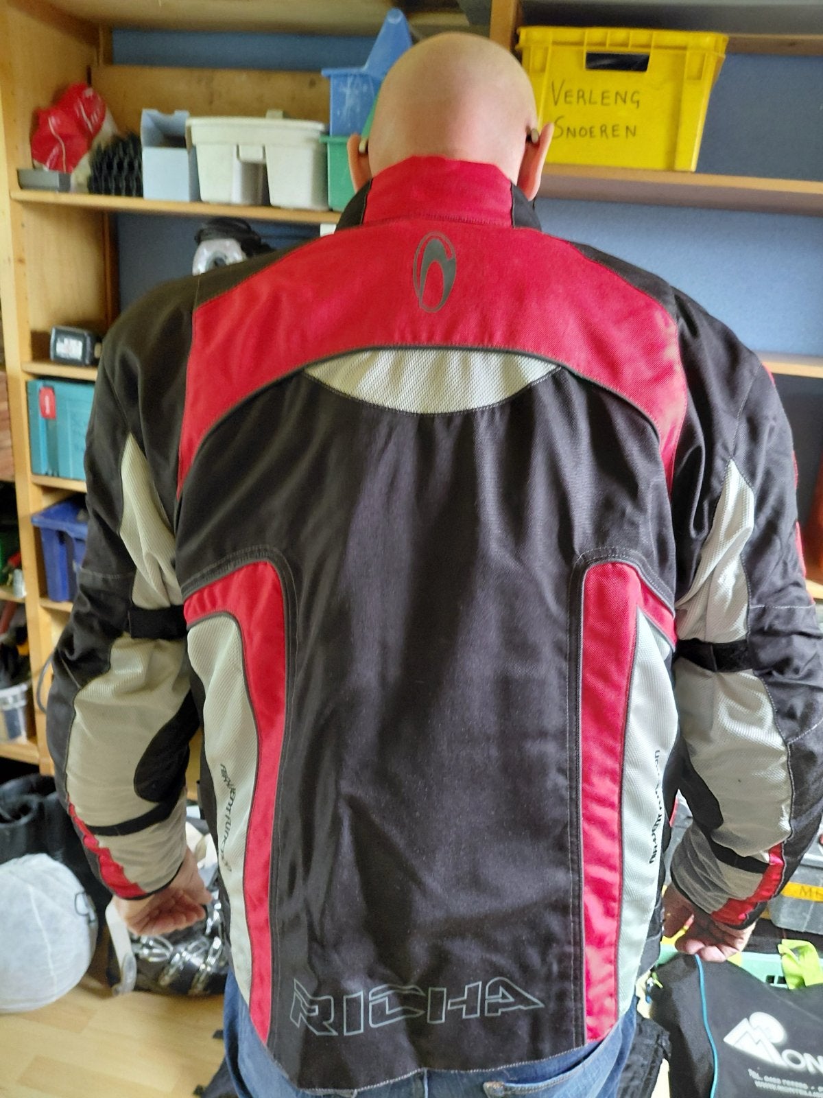 Richa textiel motorjas en broek - Maat XL/L, Motoren, Ophalen, Tweedehands, Heren, Jas | textiel