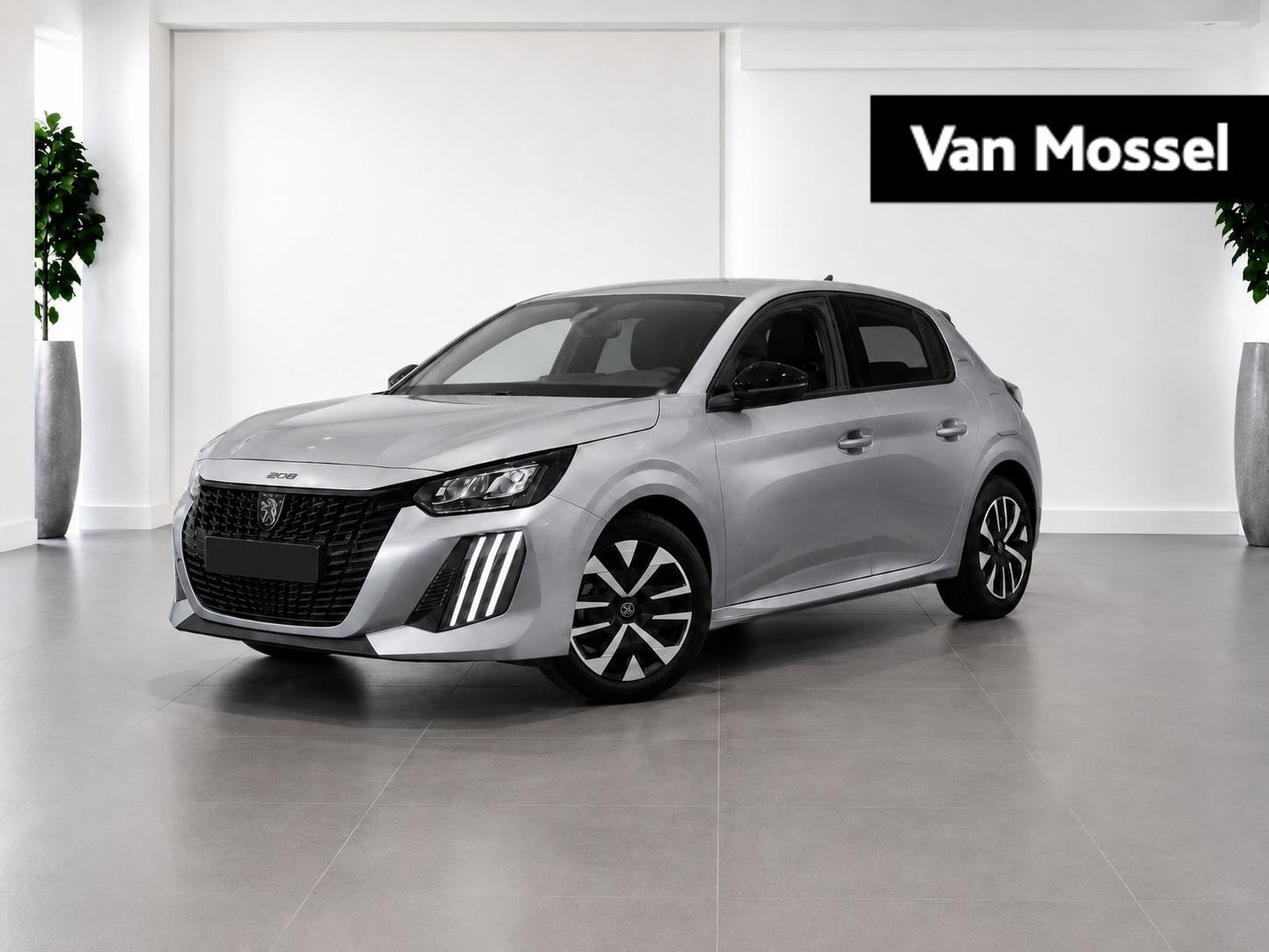 Peugeot 208 1.2 PureTech 100 Style, Auto diversen, Handgeschakeld, Zilver of Grijs, Benzine, Peugeot