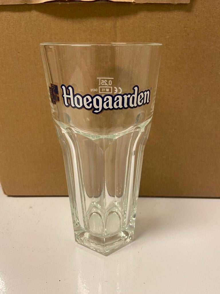 Hoegaarden glas, Ophalen