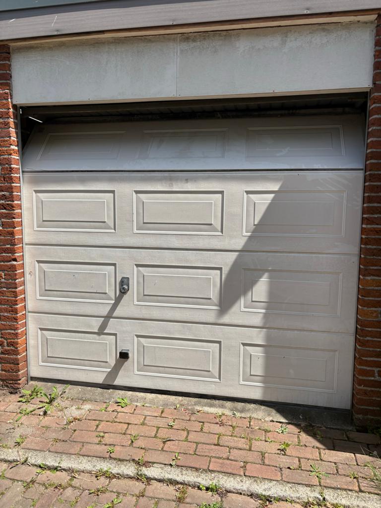 Hormann sectionaal garagedeur met 3 afstandsbedieningen, Ophalen, Gebruikt, Garagedeur, Metaal