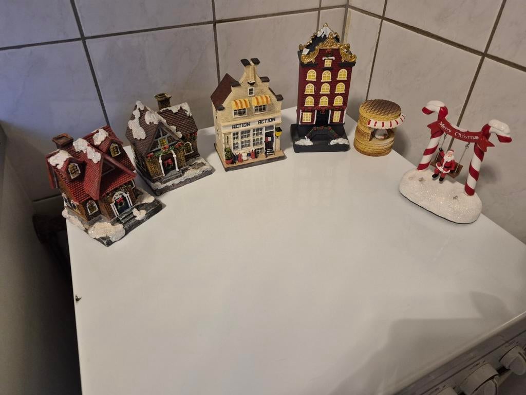 Kerst huisjes, Diversen, Kerst, Ophalen
