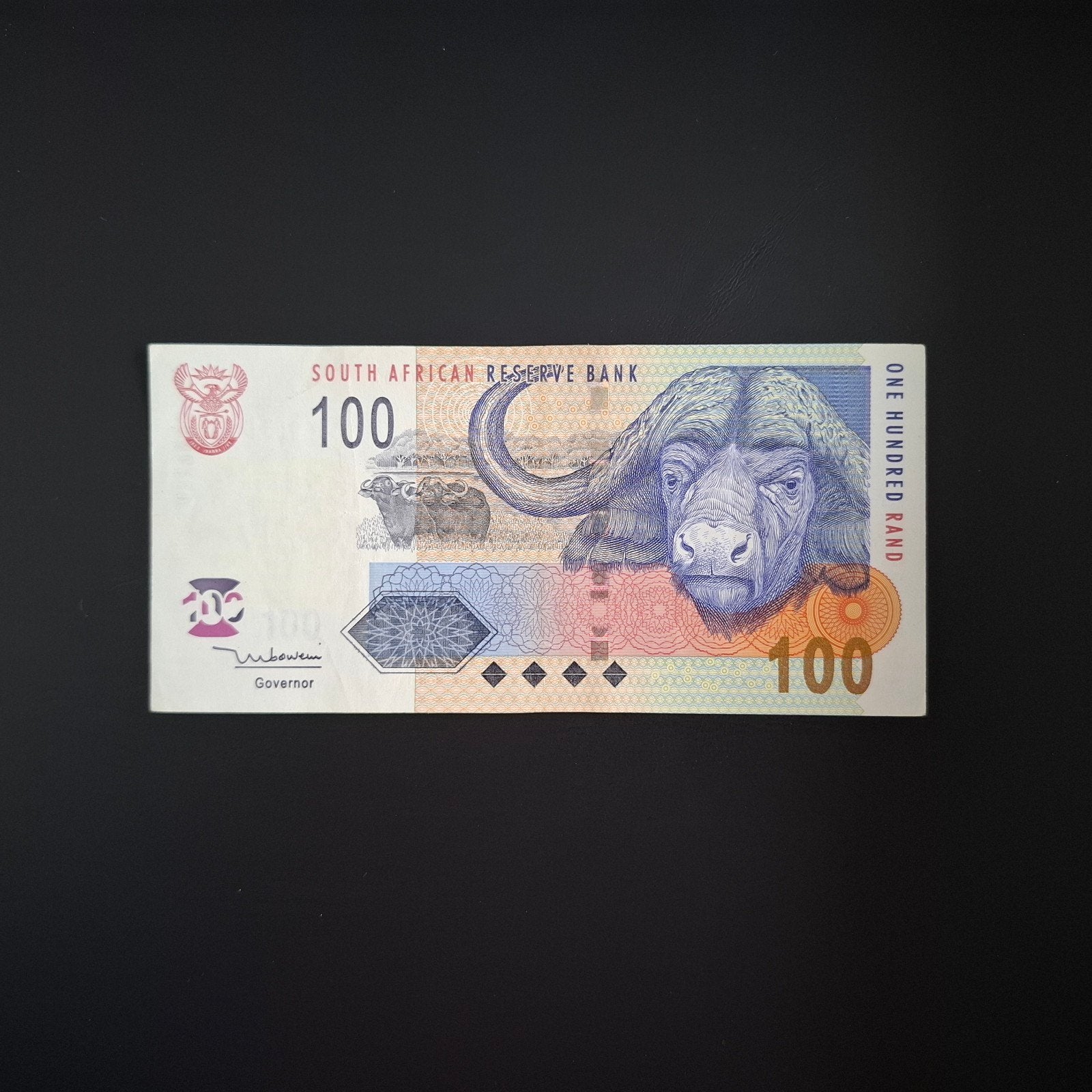 100 rand Zuid-Afrika #004, Postzegels en Munten, Bankbiljetten | Afrika, Verzenden, Zuid-Afrika, Los biljet