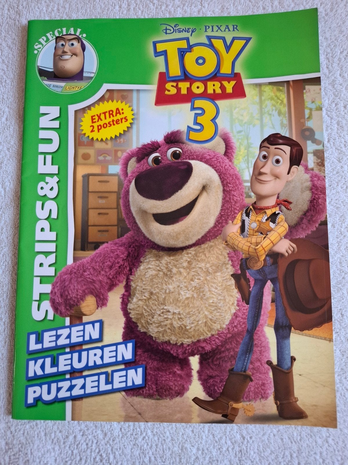 Toy Story 3 Strips & Fun Special - Disney Pixar, Eén stripboek, Ophalen of Verzenden, Zo goed als nieuw, Disney Pixar