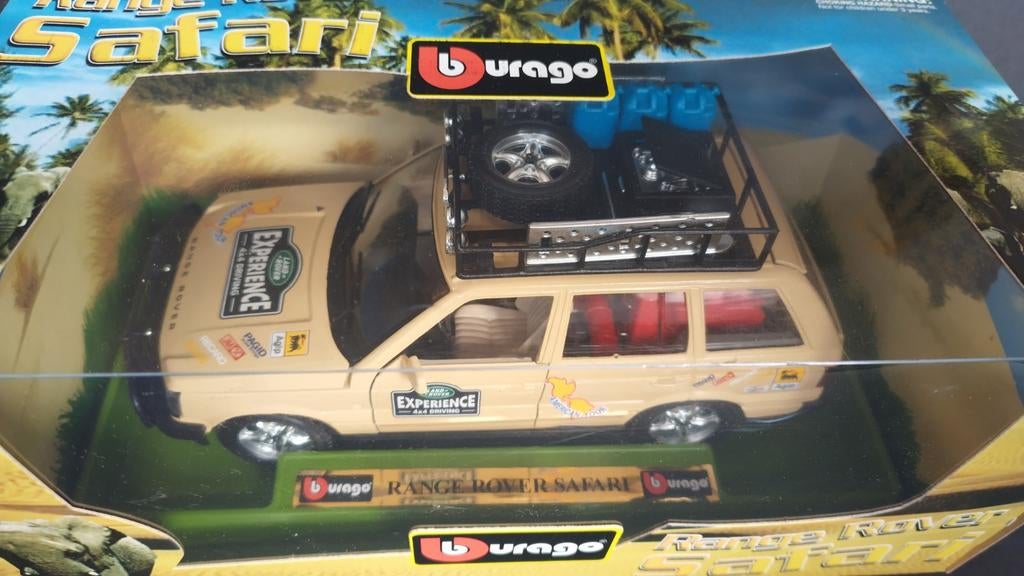 Range Rover safari 1:24 Bburago Burago Pol, Bburago@bburago.com, Auto, Verzenden, Nieuw