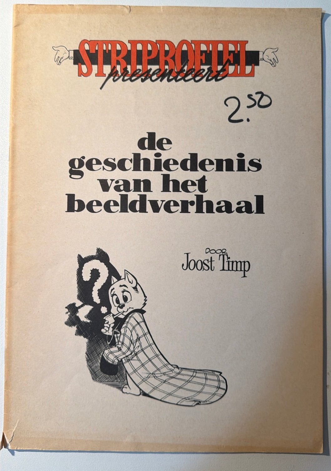 Stripboek: De Geschiedenis van het Beeldverhaal - Joost Timp, Eén stripboek, Ophalen of Verzenden, Gelezen