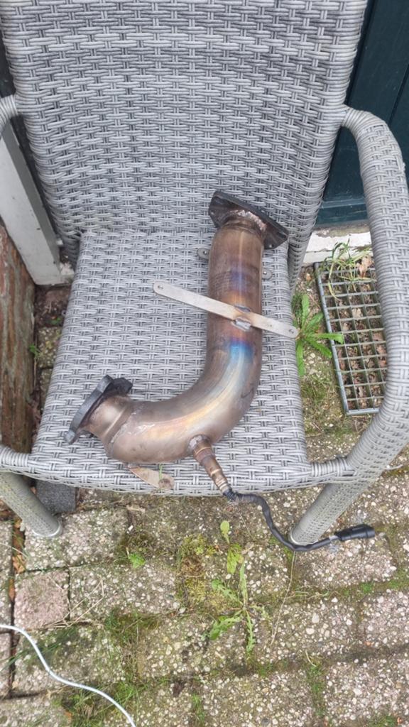 3 inch downpipe 1.4 T-Jet IHI turbo (Fiat, Alfa Romeo), Ophalen of Verzenden