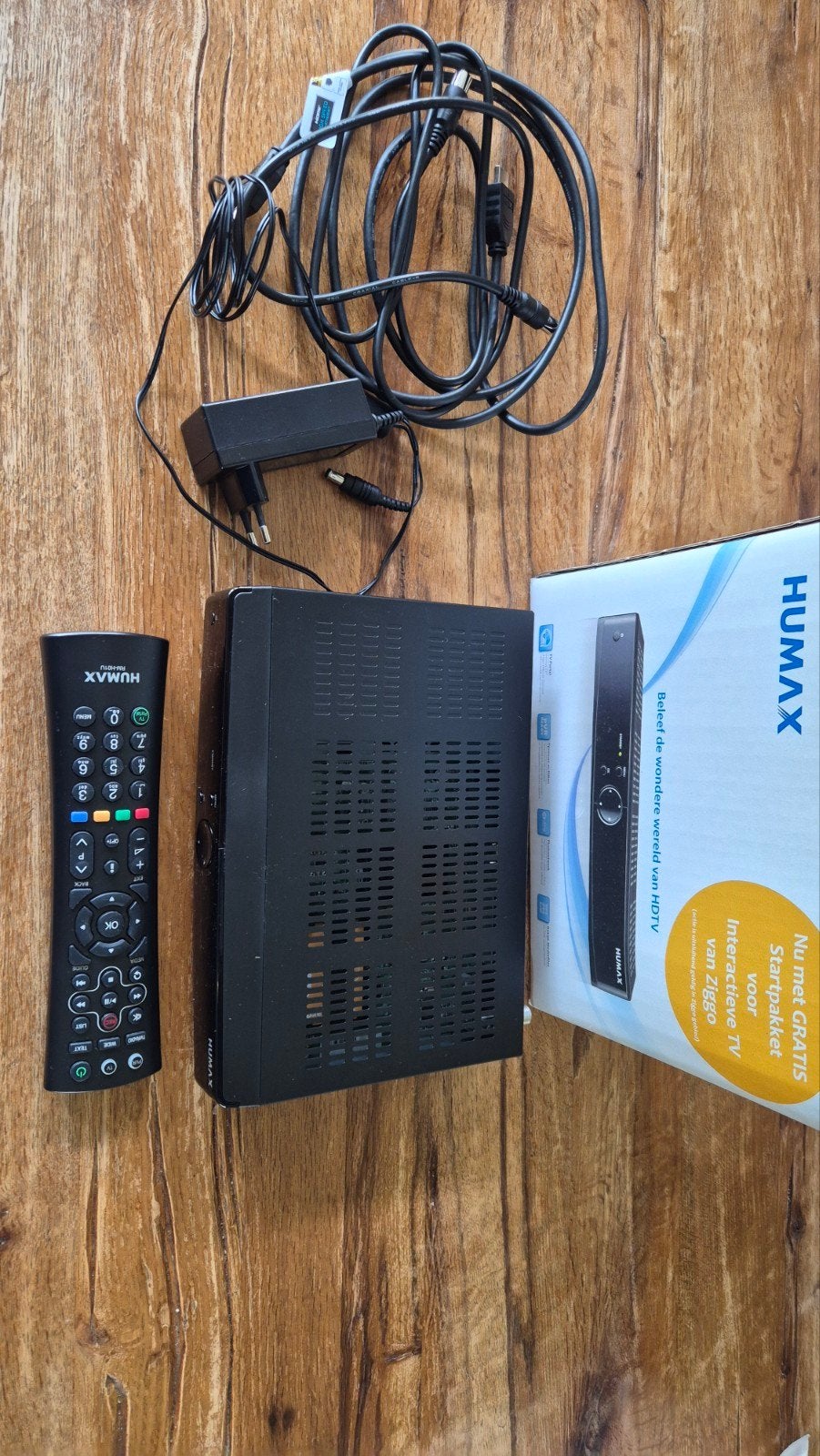 Humax iRHD-5300C HD Decoder Ziggo, Ophalen of Verzenden, Zo goed als nieuw, Decoder