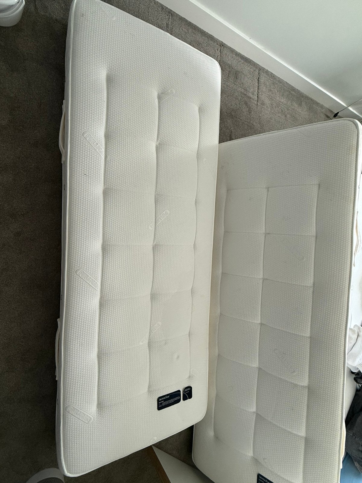 2 matrassen van 80x 210 cm, Ophalen, 90 cm, Eenpersoons, 210 cm