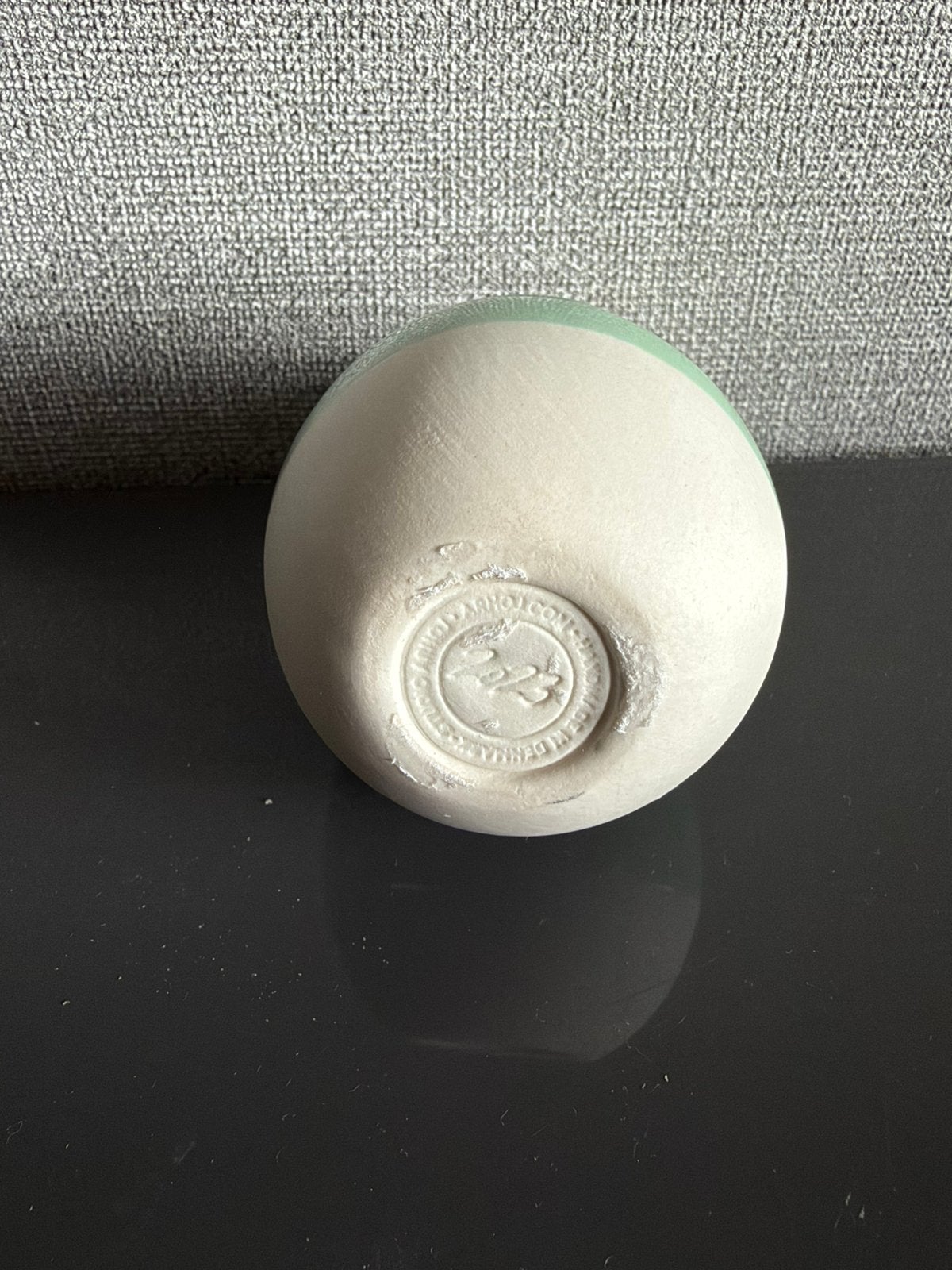 Studio Arhoj “ Familia” , 2023, kleur groen, 9 cm, Gemerkt, Object, Ophalen of Verzenden